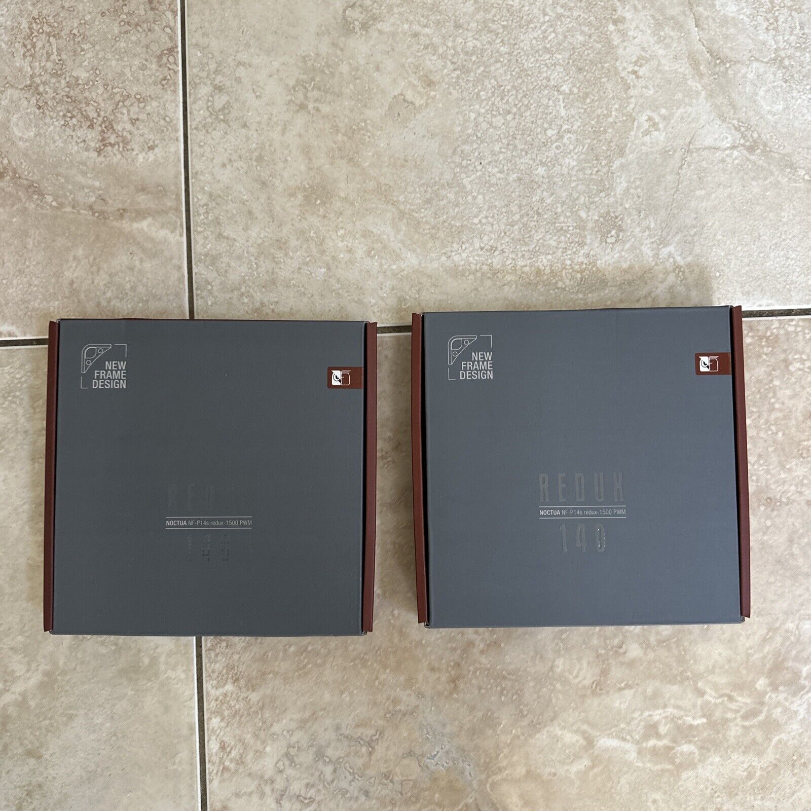 (SET OF TWO) Noctua NF-P14s redux-1500 PWM NEW
