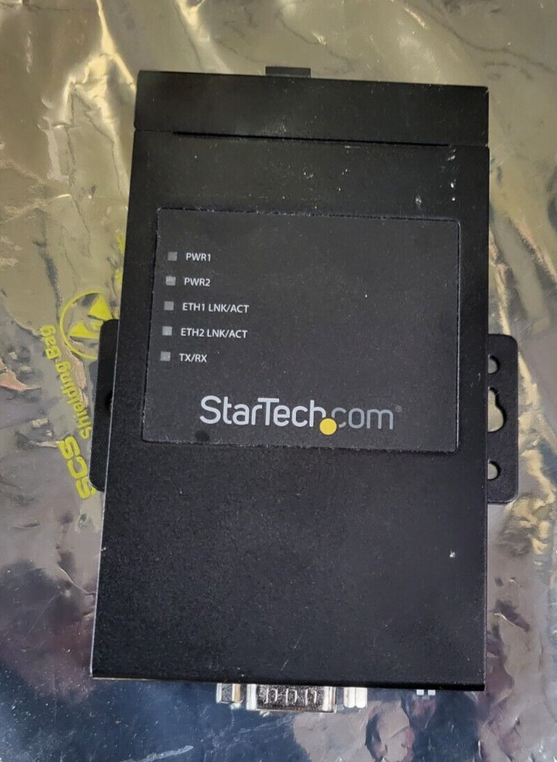 STARTECH NETRS232485 1 Port Industrial Serial Device Server (IN21S1B3)