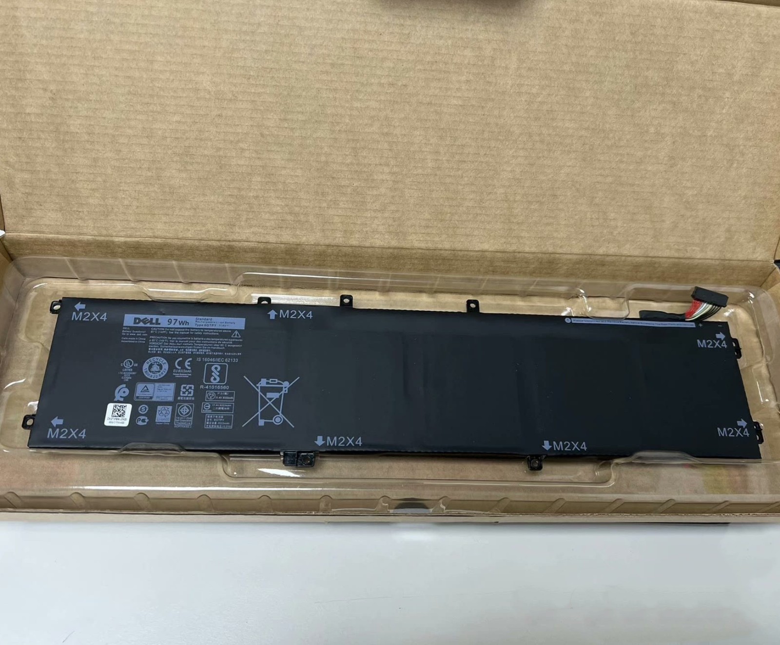 97Wh Genuine 6GTPY Battery For DellXPS 15 9550 9560 9570 Precision5510 5520 5530