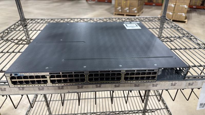 Cisco  Catalyst (WS-C3750X-48T-L) 48-Ports Rack-Mountable Switch Managed...