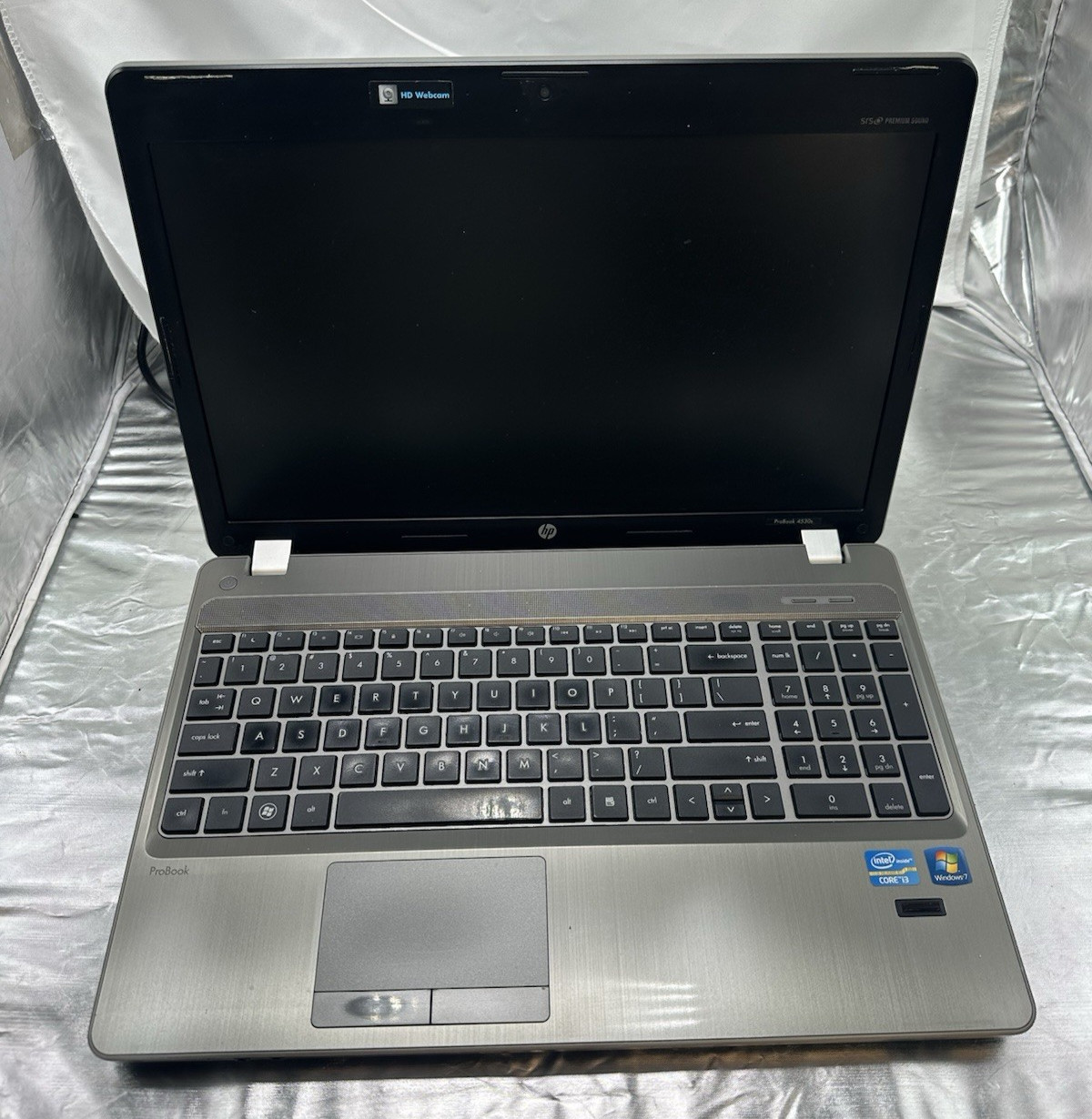 HP ProBook 4530S 15.6" Laptop Intel i3-2310M, 4GB RAM, NO HDD - BOOTS TO BIOS