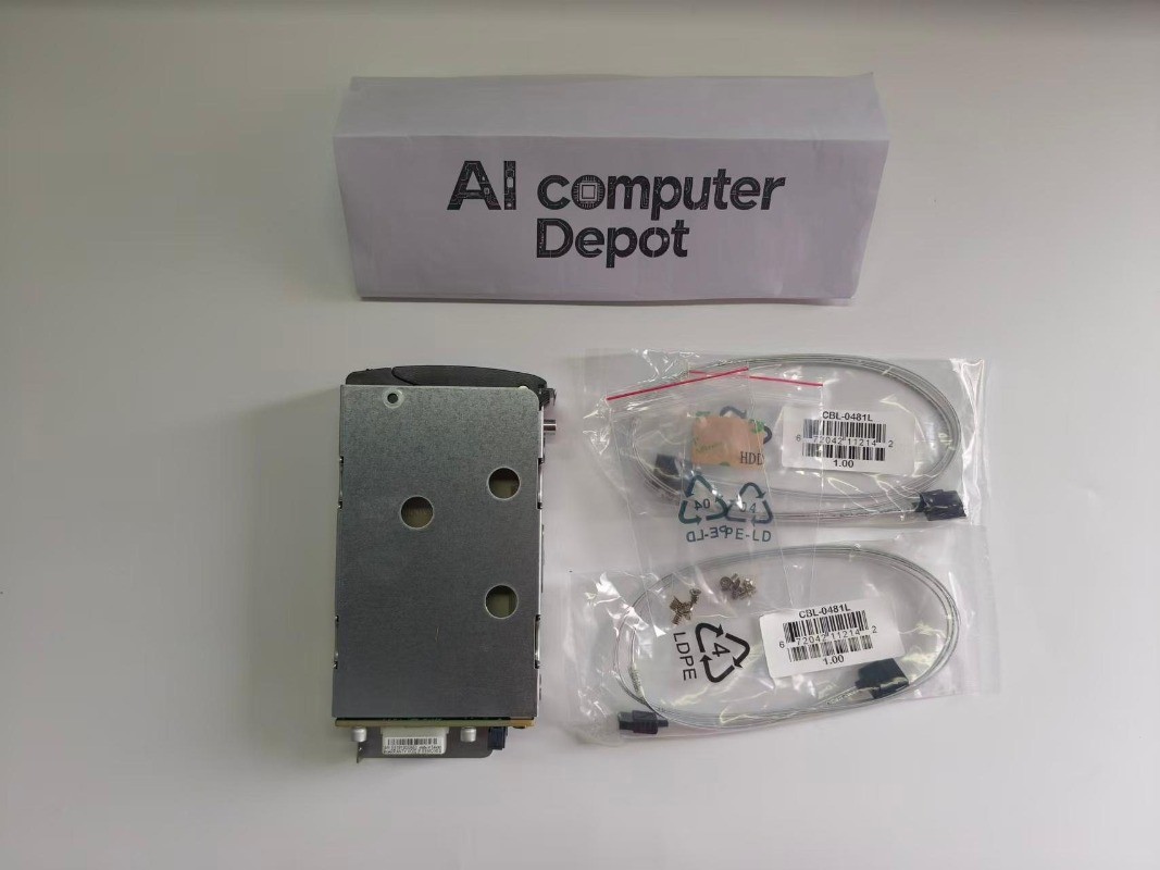 New Supermicro MCP-220-82609-0N Rear 2.5" Cage BPN-SAS826-2PT Bulk