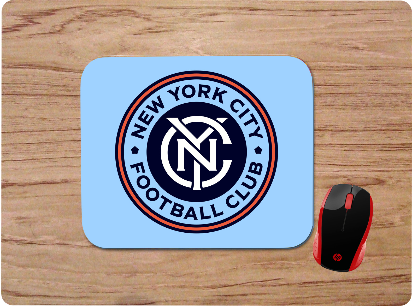 NEW YORK CITY FC MOUSEPAD MOUSE PAD HOME OFFICE GIFT SOCCER