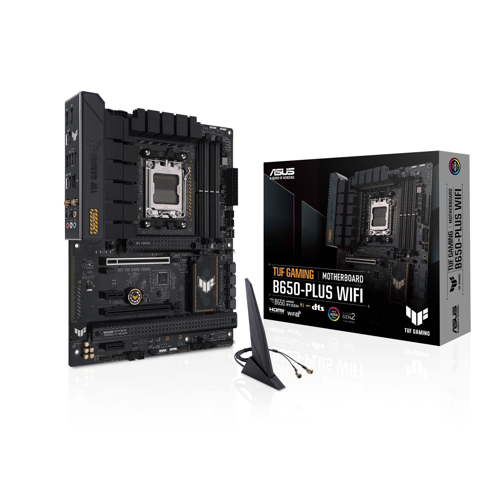 ASUS TUF GAMING B650-PLUS WIFI Motherboard AMD AM5 ATX DDR5 PCIe 5.0 WiFi 6