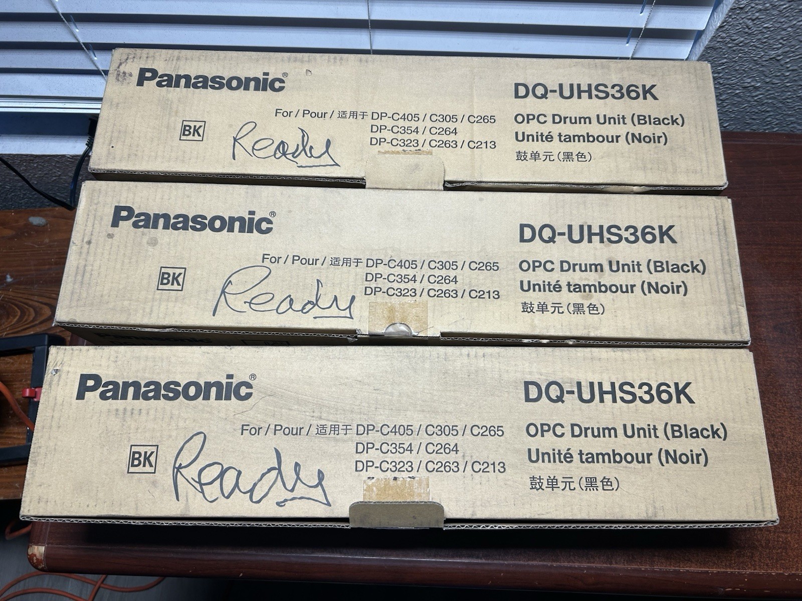 (1) Genuine Panasonic OPC Drum Unit Black: DQ-UHS36K