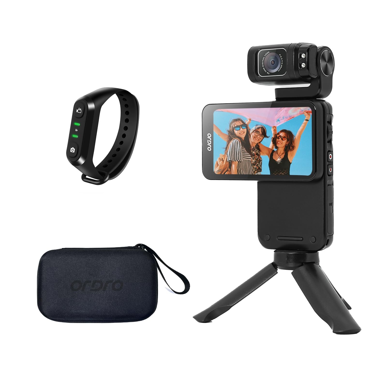ORDRO 5K Pocket Camcorder, 4K 60FPS Video Camcorder UHD 36MP for YouTube...