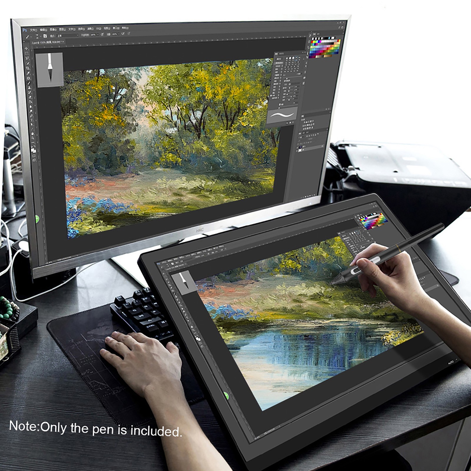 BOSTO Digital Pen 8192 Levels Pressure Battery-Free Stylus Pen With 20 CHU