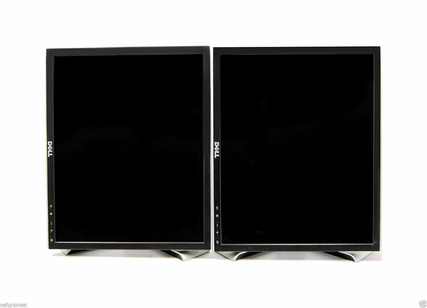🔥Dual Dell UltraSharp Professional Black 22-inch LCD Monitors W/cables grade A