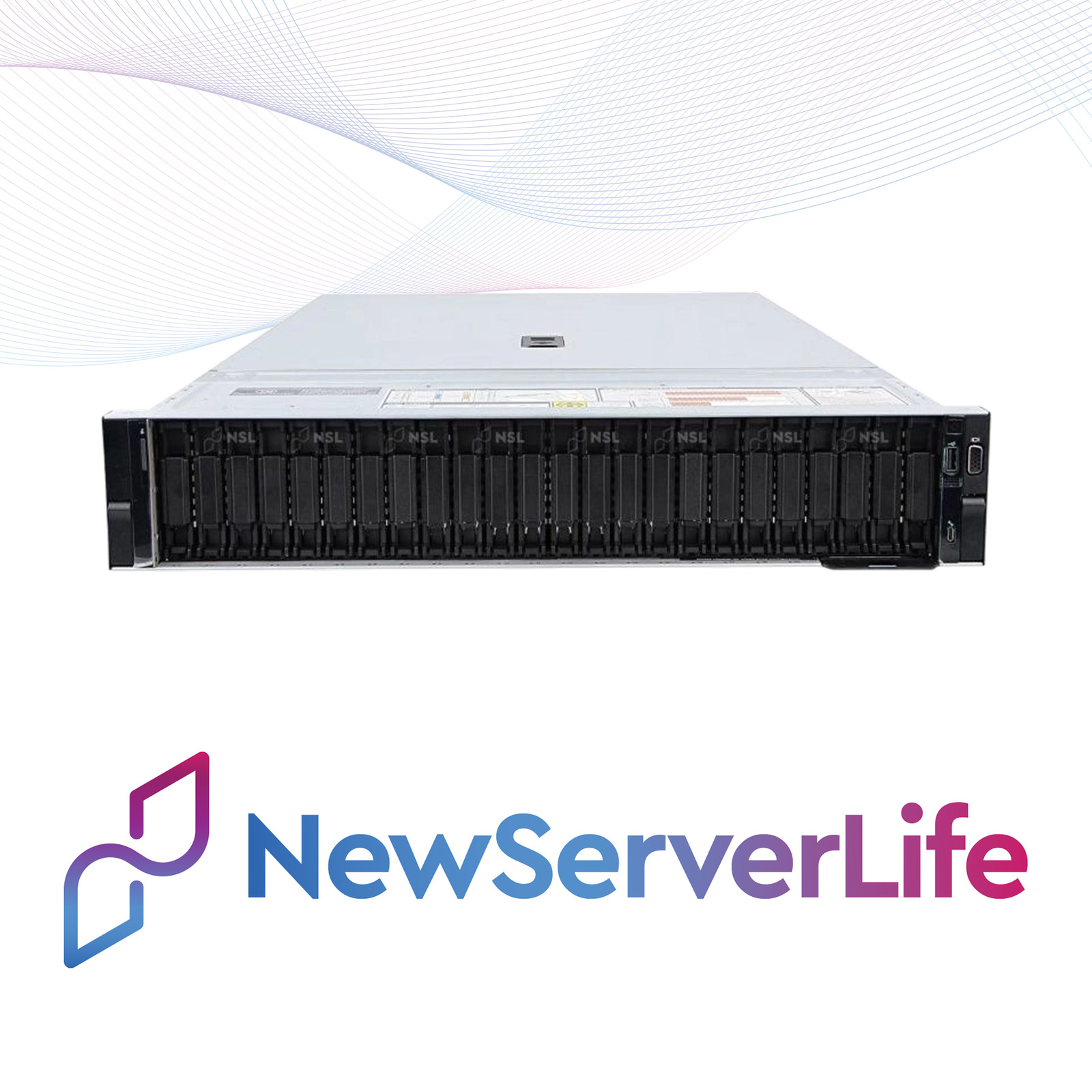 DELL R750 24SFF 2x Gold 6334 3.6GHz =16C 256GB HBA355i 4x1Gb RJ45 2x 800W