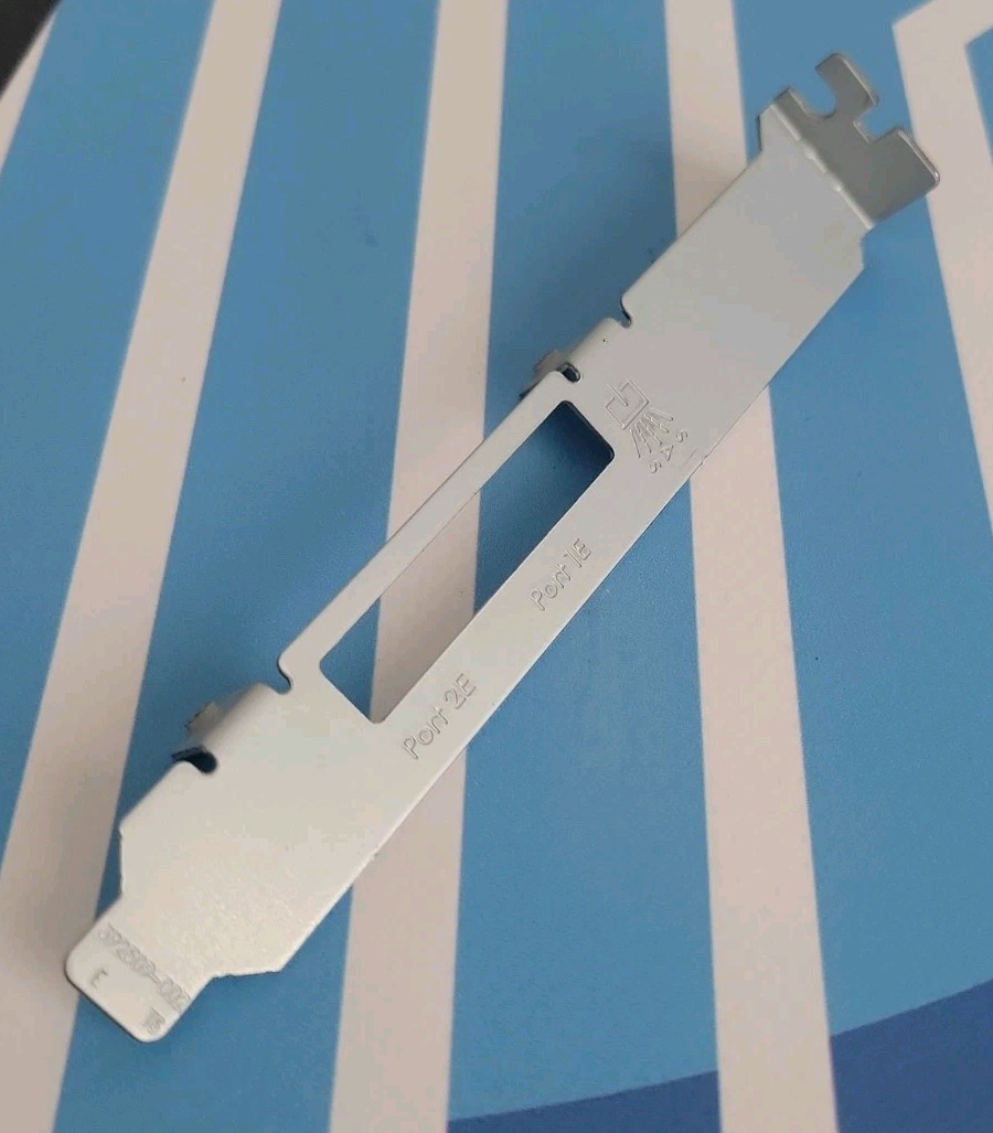 Full High Profile Port 1E Port 2E Card Mounting Bracket 392509-002