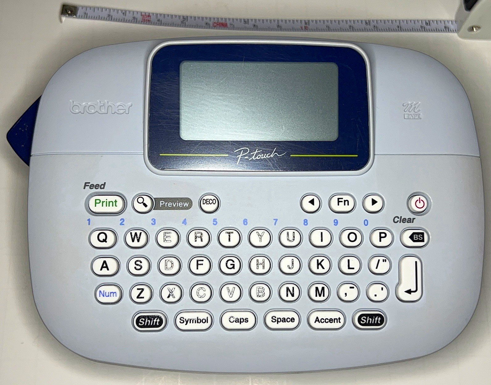 Brother P-touch PT-M95 Label Maker with tape