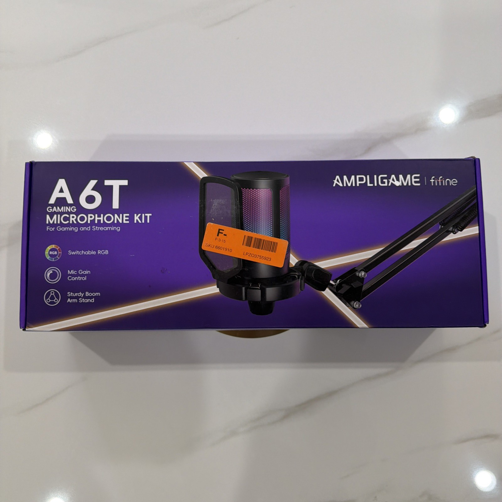 FIFINE Ampligame A6T USB Gaming Mirophone Kit