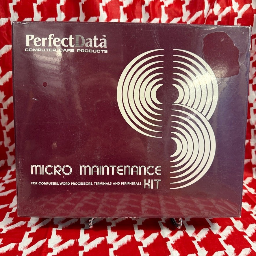 PerfectData Computer Micro Maintenance Kit w/ 5.25 Diskette NOS Sealed