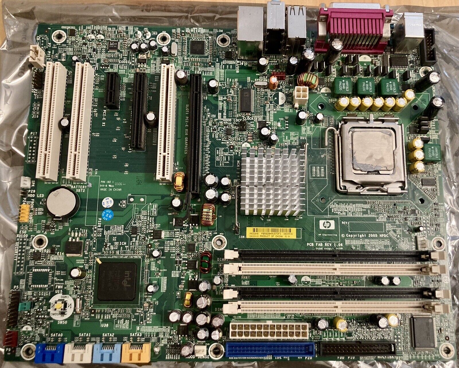 HP Workstation xw4400 Motherboard