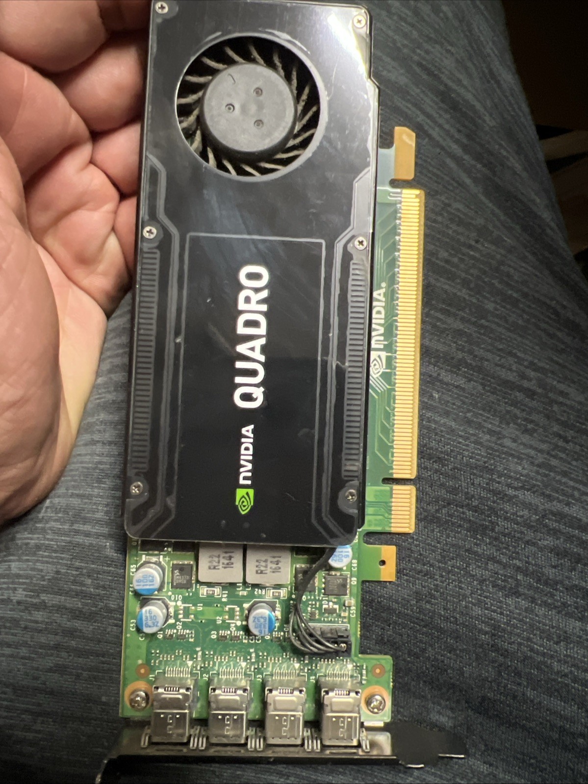 NVIDIA Quadro K1200 4GB GDDR5 PCIe Graphics Card 4x Mini DisplayPort