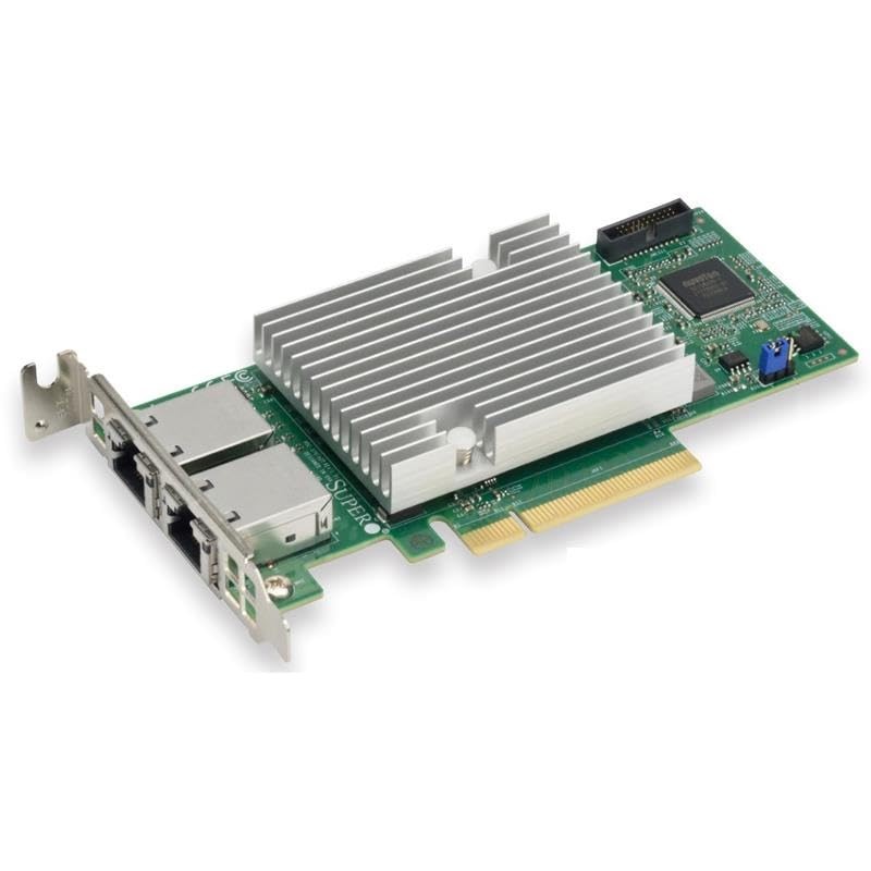 Supermicro AOC-STG-B2T Standard LP 2-Port 10Gbase-T Broadcom 57416 HF RoHS