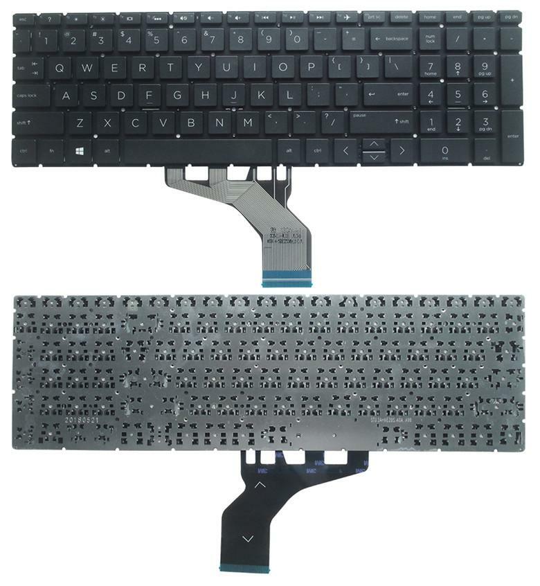New for HP Home 15-da0000 15-da1000 15t-da0000 Keyboard NON-Backlit US Black