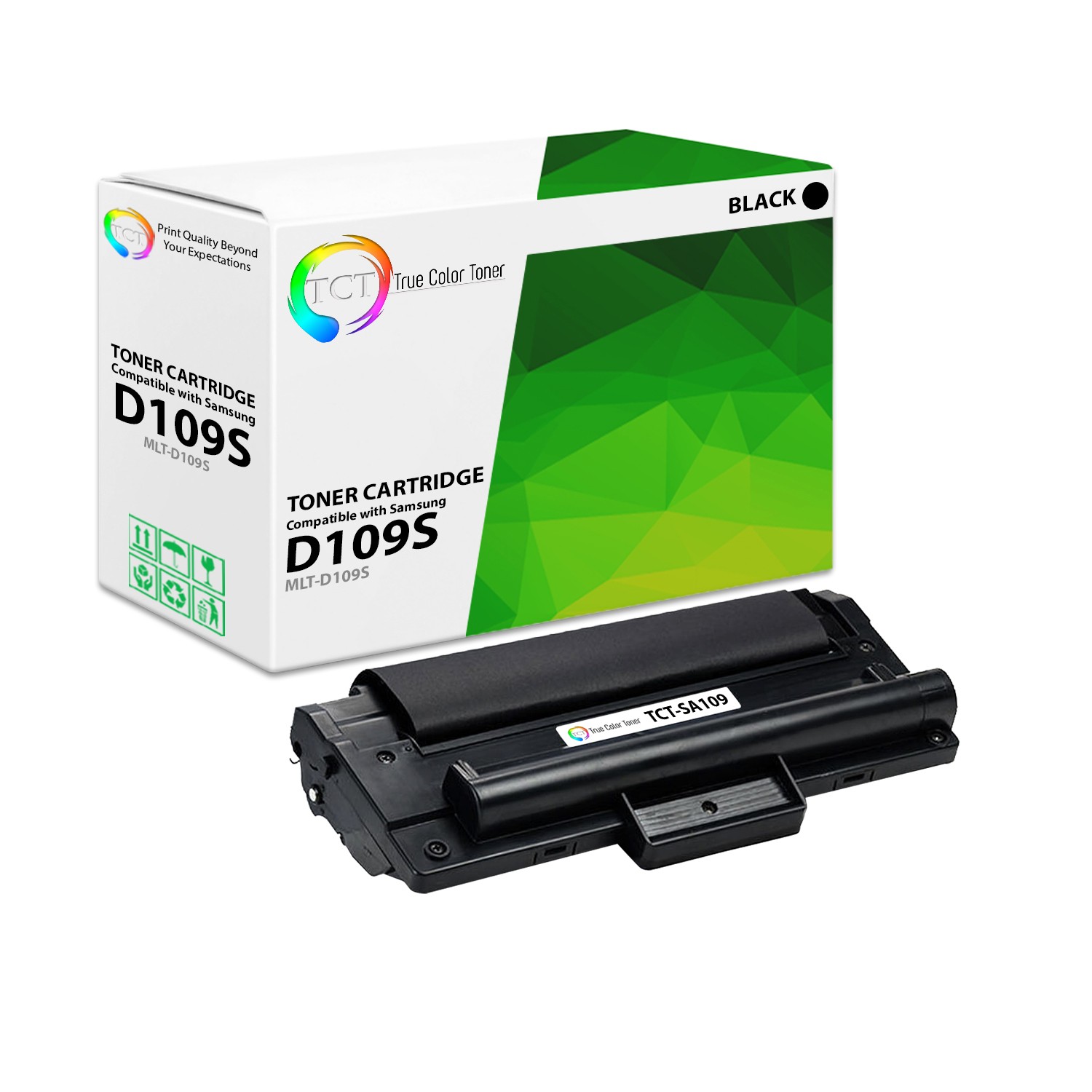 TCT Black MLT-D109S Toner Cartridge For Samsung SCX-4300 printer series