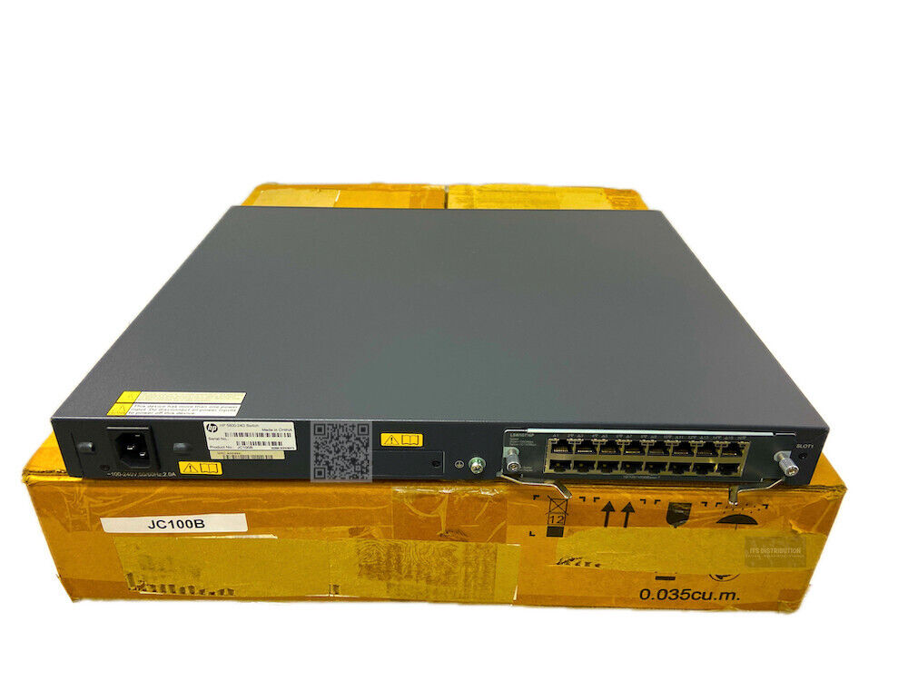JC100B I HPE FlexFabric 5800-24G SFP+ Switch + JC094A Module