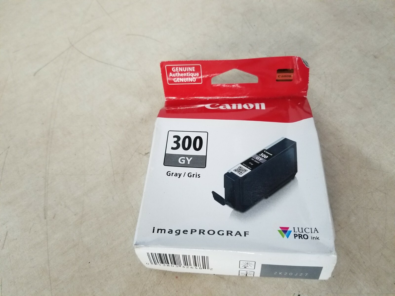 Canon PFI-300 Gray Ink Tank