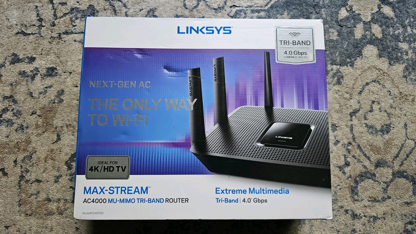 Linksys Max-Stream AC4000 Tri-Band WiFi Router (EA9300) Tested