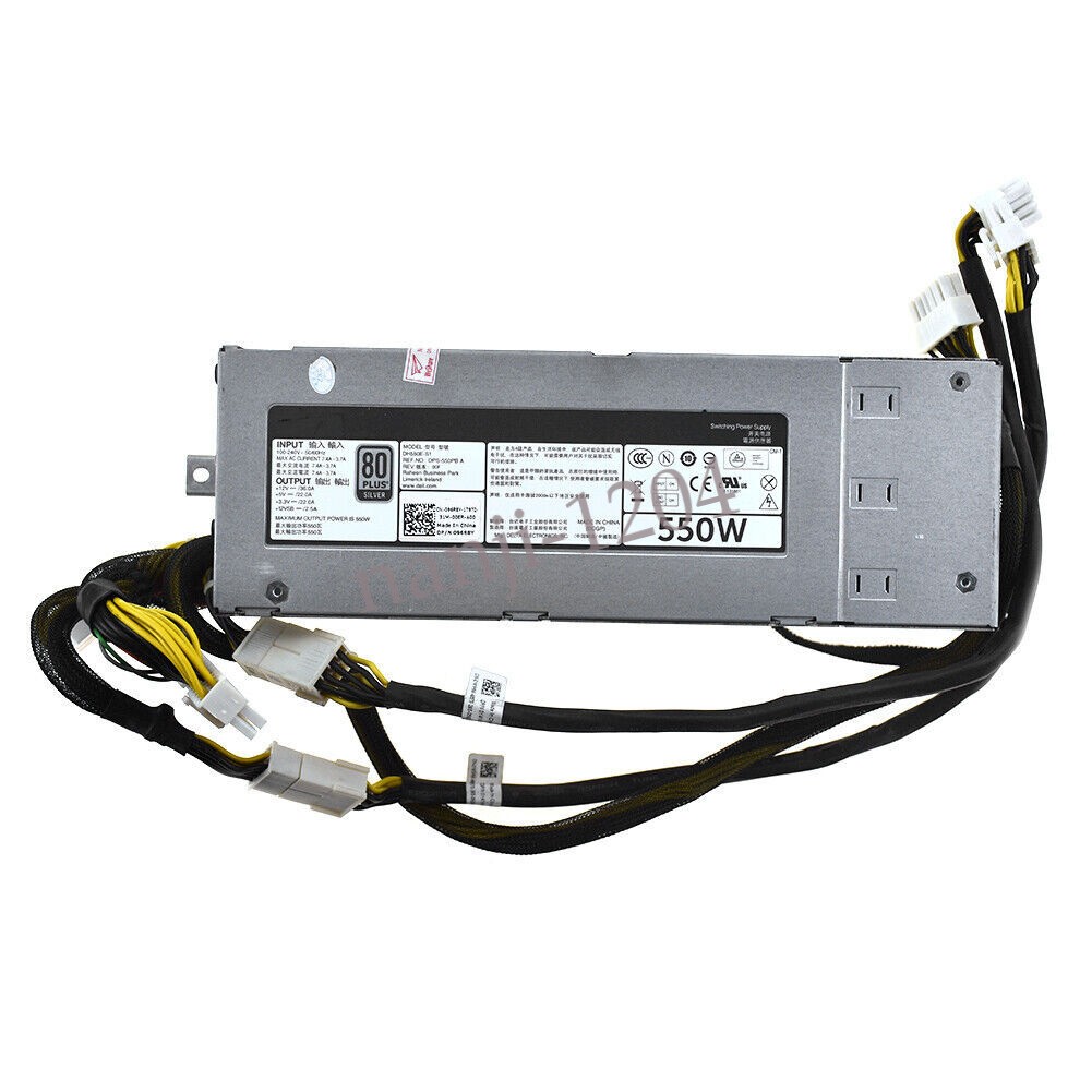 For Dell T420 R520 Power Supply 550W F550E-S0 DH550E-S1 DPS-550PB A 96R8Y 2G4WR
