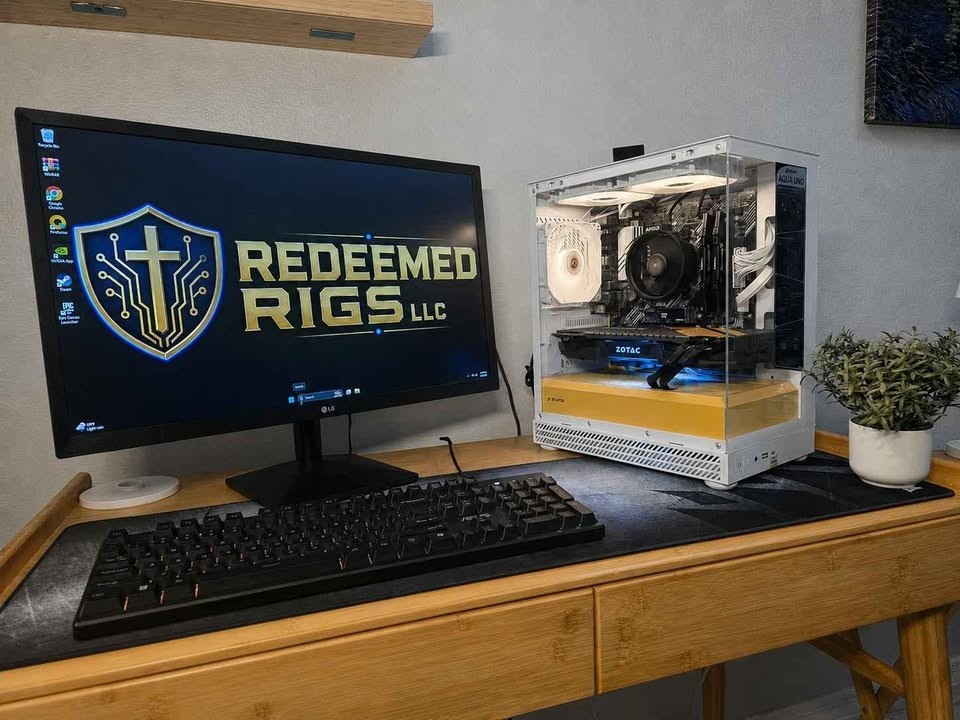 Custom Gaming PC with A Ryzen 5500/GTX 1080 AMP