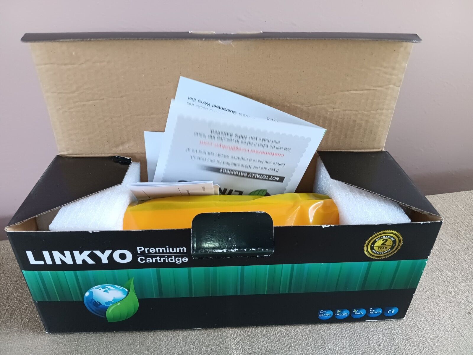  LINKYO Premium Cartridge Toner LY-Q2612AD (Black, K)