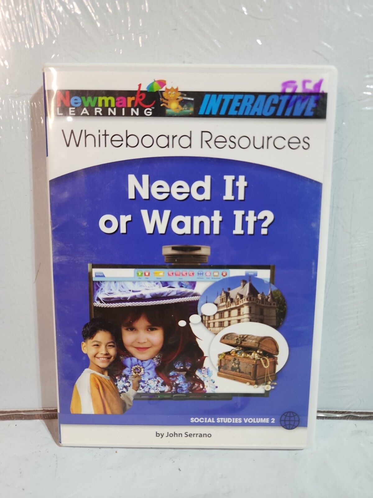 Newmark Learning Interactive Whiteboard Resources Social Studies Vol 2 CD Rom