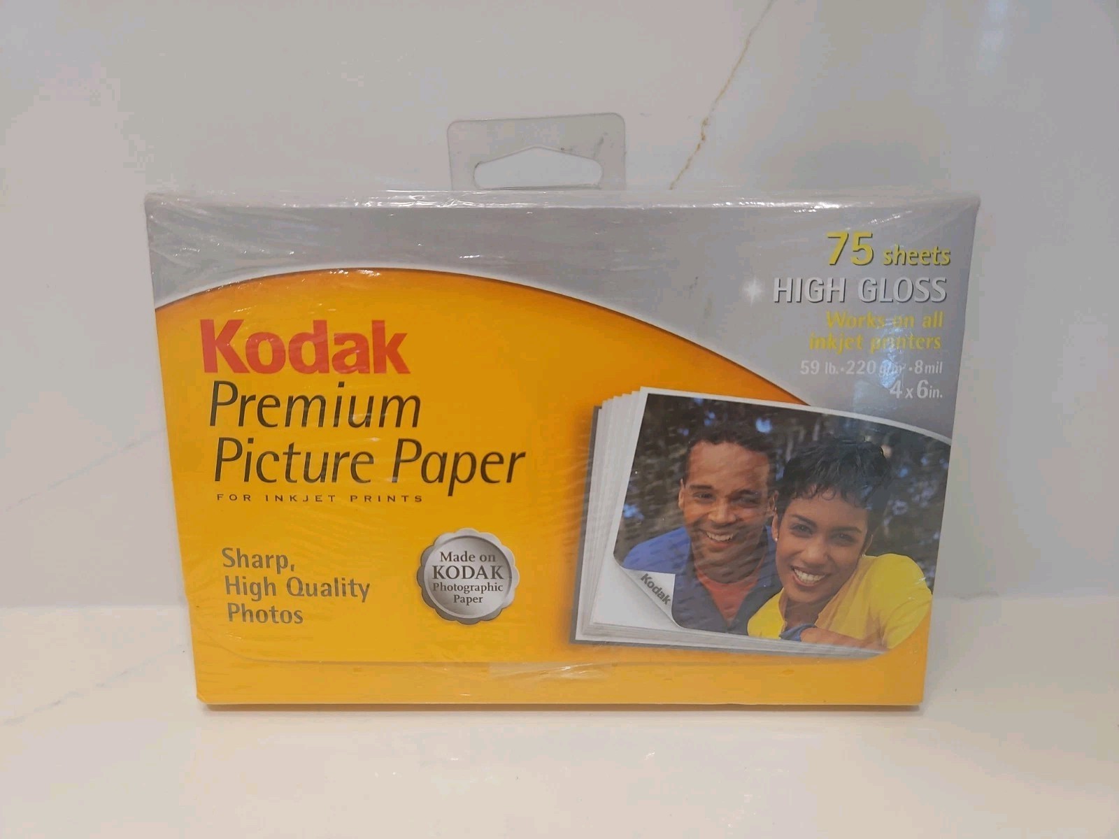 75 Sheets Kodak Ultra Premium Photo Paper 4x6 High Gloss Sealed New