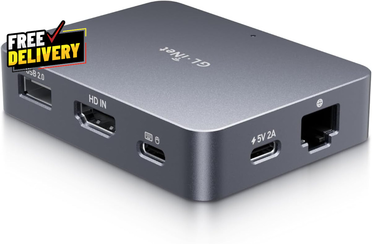 Comet GL-RM1 Remote KVM, 4K 30Hz  BIOS Control Tailscale