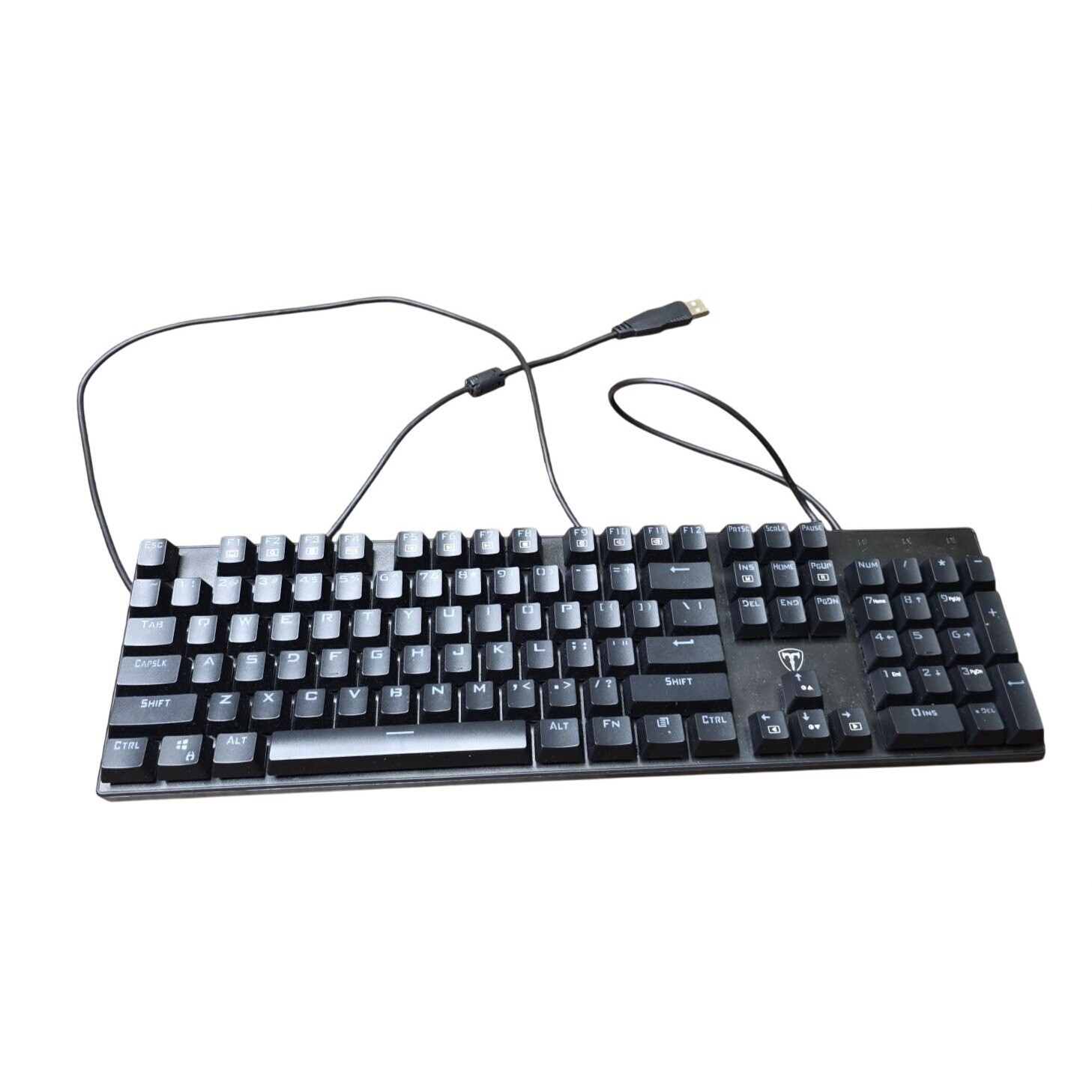 PICTEK PC305A FULL SIZE RGB LIGHT UP WIRED GAMING KEYBOARD F3