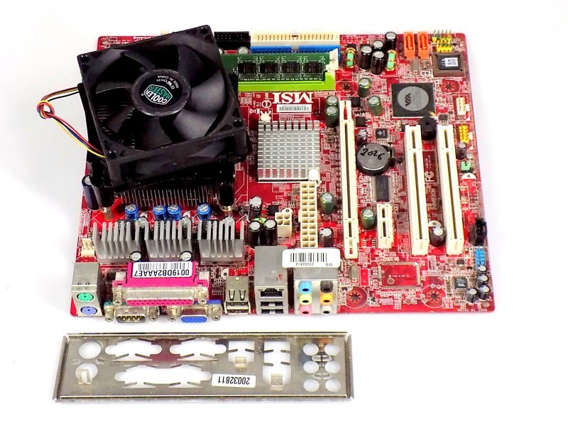 MSI P4M890M + Intel P4 524 3Ghz + 512MB DDR2 - Motherboard CPU RAM Retro Bundle