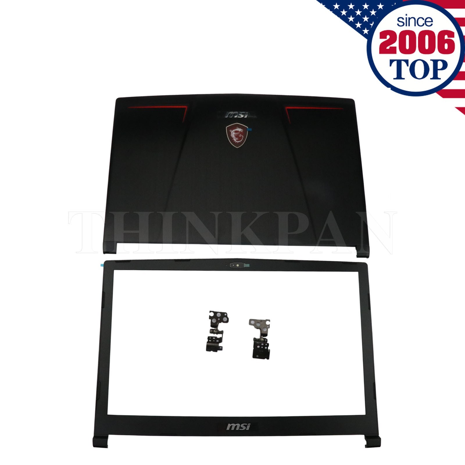 NEW For MSI GE63VR 7RC 7RE 7RD 7RF Raider MS-16P1 LCD Back Cover/Bezel/Hinges