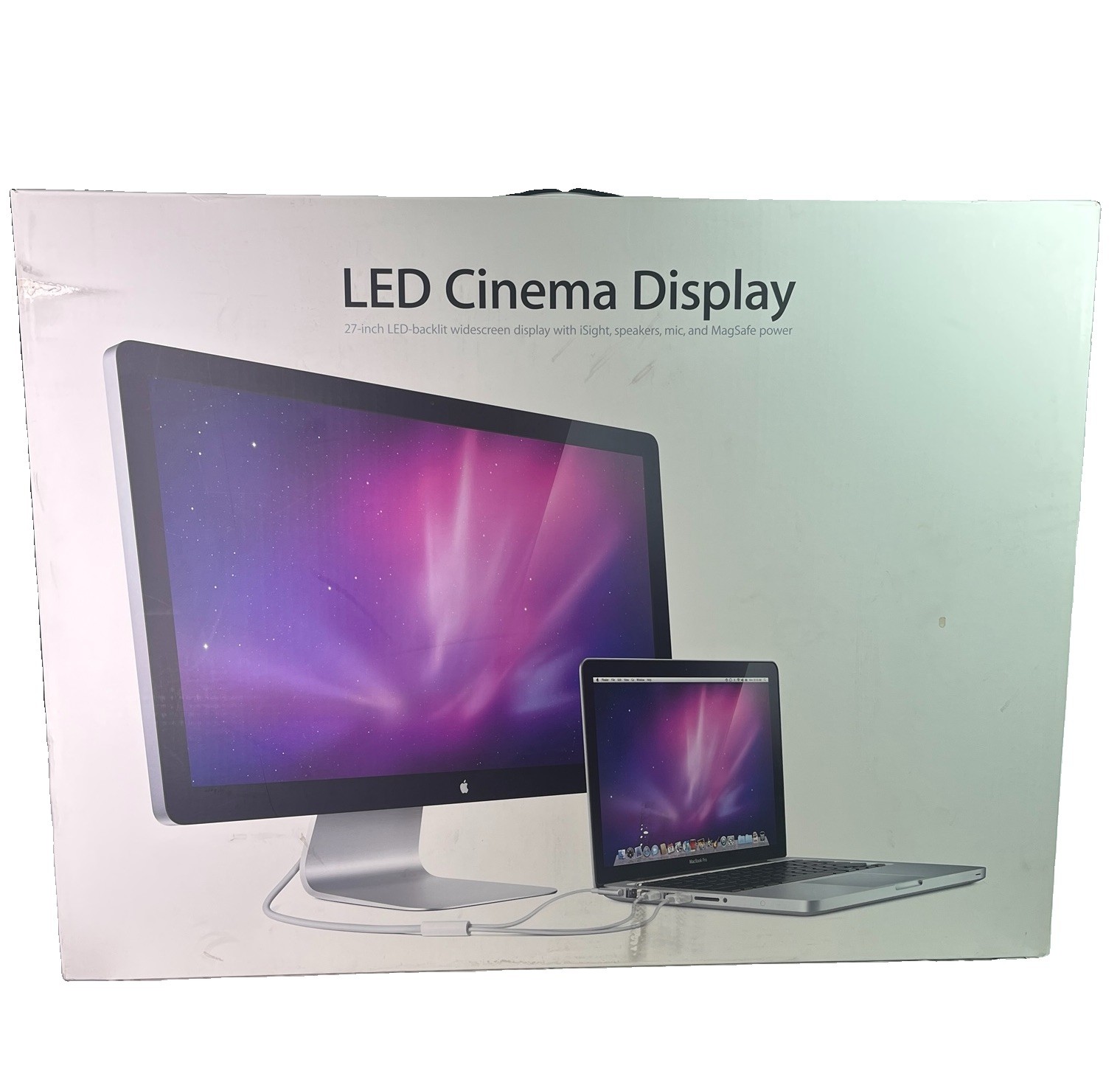 Apple 27” LED Cinema Display A1316 MC007LL/A Original Box *read Description*