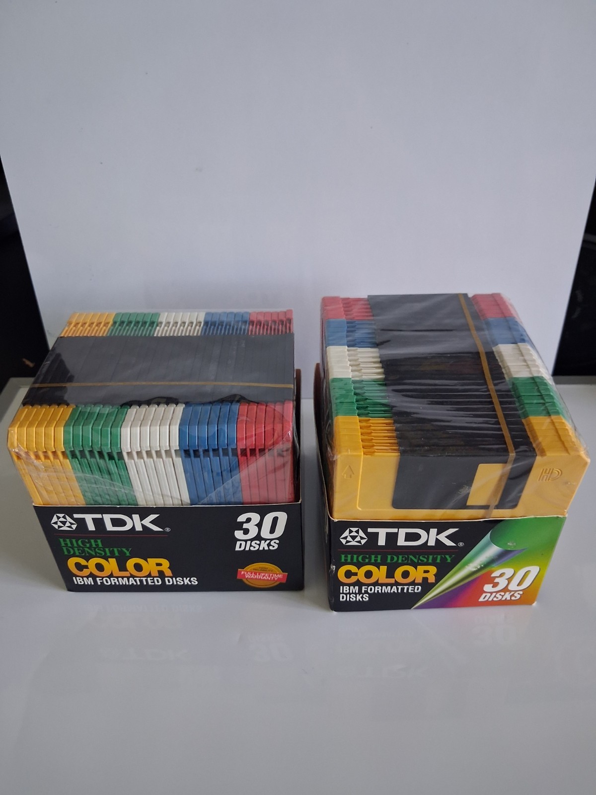 TDK IBM Formatted Disk 2 pack 30x2, 60 total SEALED, UNTESTED
