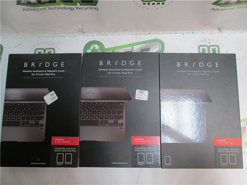 Brydge BRY4012 B Wireless Keyboard for iPad Pro 11in 1st 2nd Gen Lot of 3