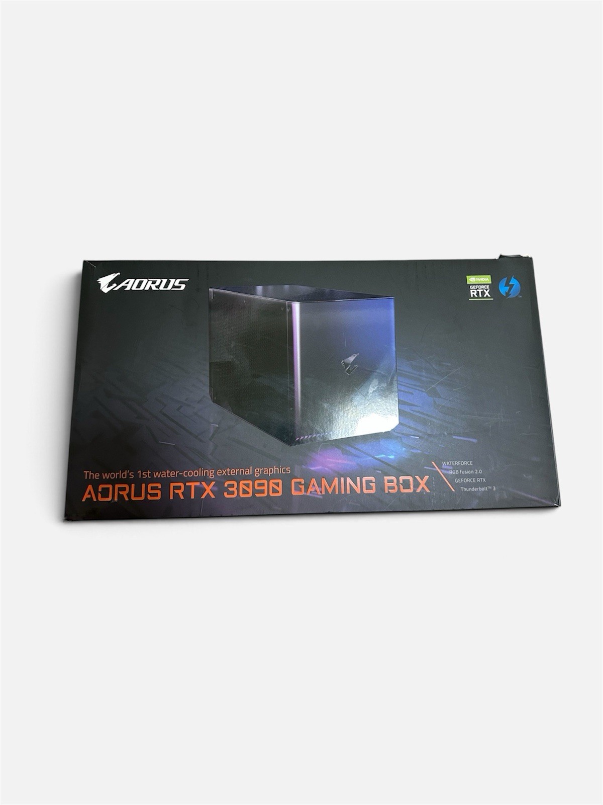 NVIDIA GIGABYTE AORUS RTX 3090 Gaming Box Waterforce RTX3090 24GB eGPU LLM