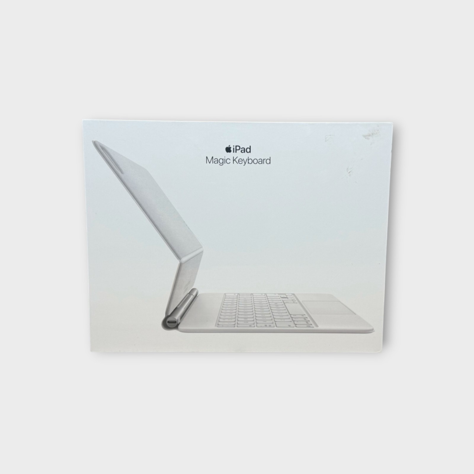 Apple Magic Keyboard A2261 11" iPad Air Pro M2 M3 4th 5th Gen White Trackpad