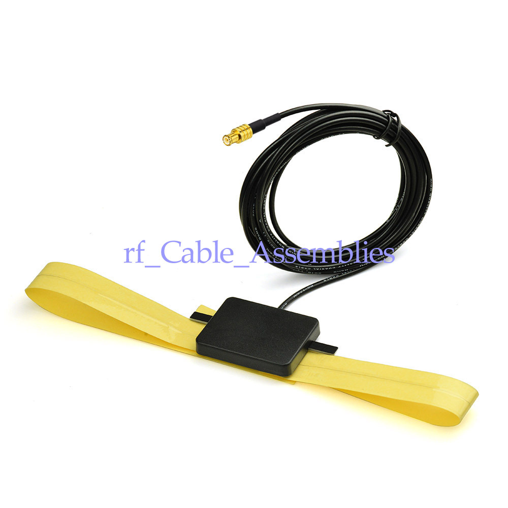 DAB Digital CAR Window Radio Glass MOUNT antenna Patch Aerial with MCX Male