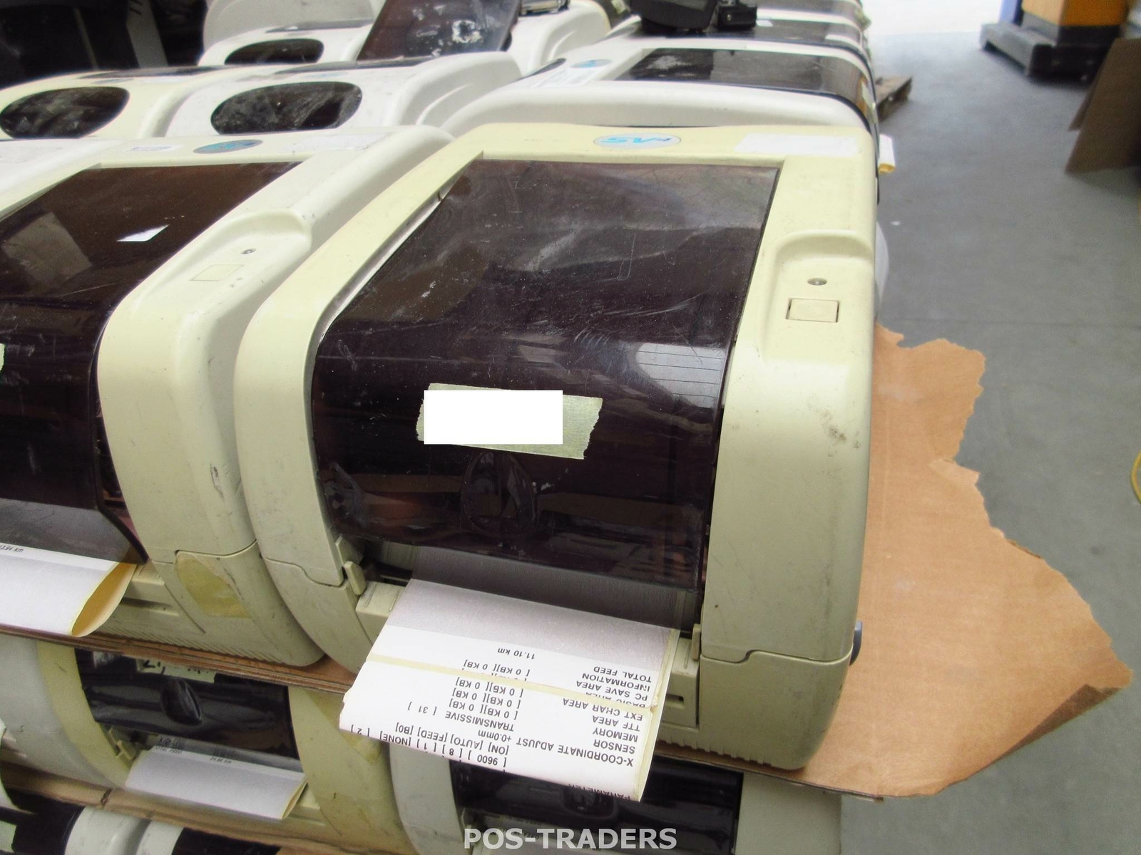 TEC B-SV4T-GS10-QM-R SV4 USB 108mm Thermal Label Printer PRINTS OK - INCL PSU