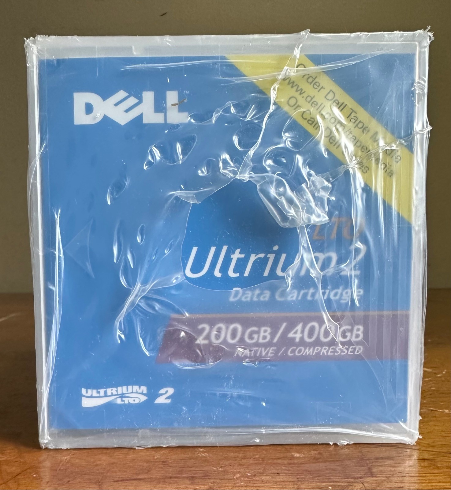 Dell LTO Ultrium 2 200GB/400GB Data Cartridge Select Dell PowerVault Storage 5PK