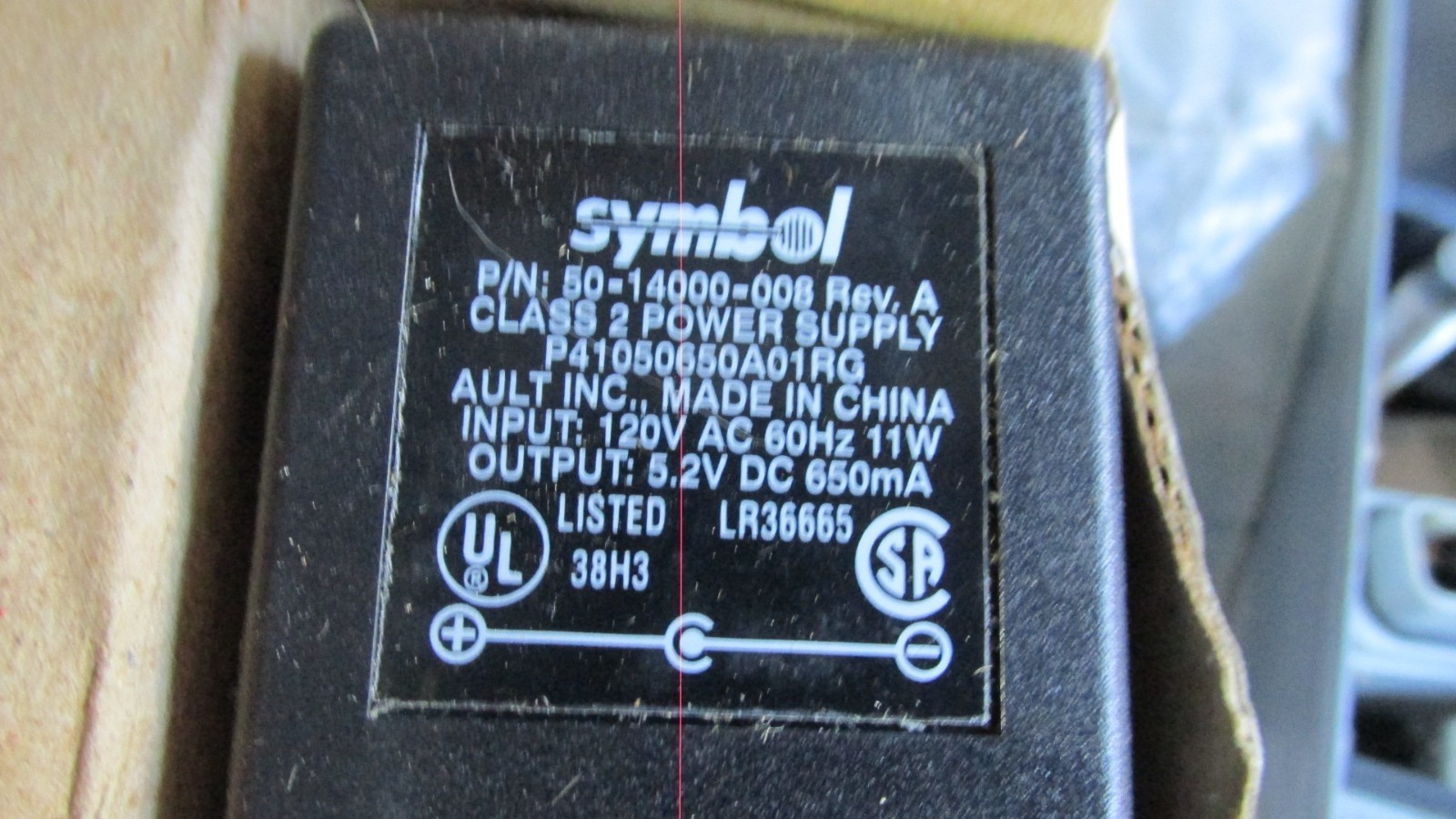 Symbol 50-14000-008 Adapter Scanner #K-1830
