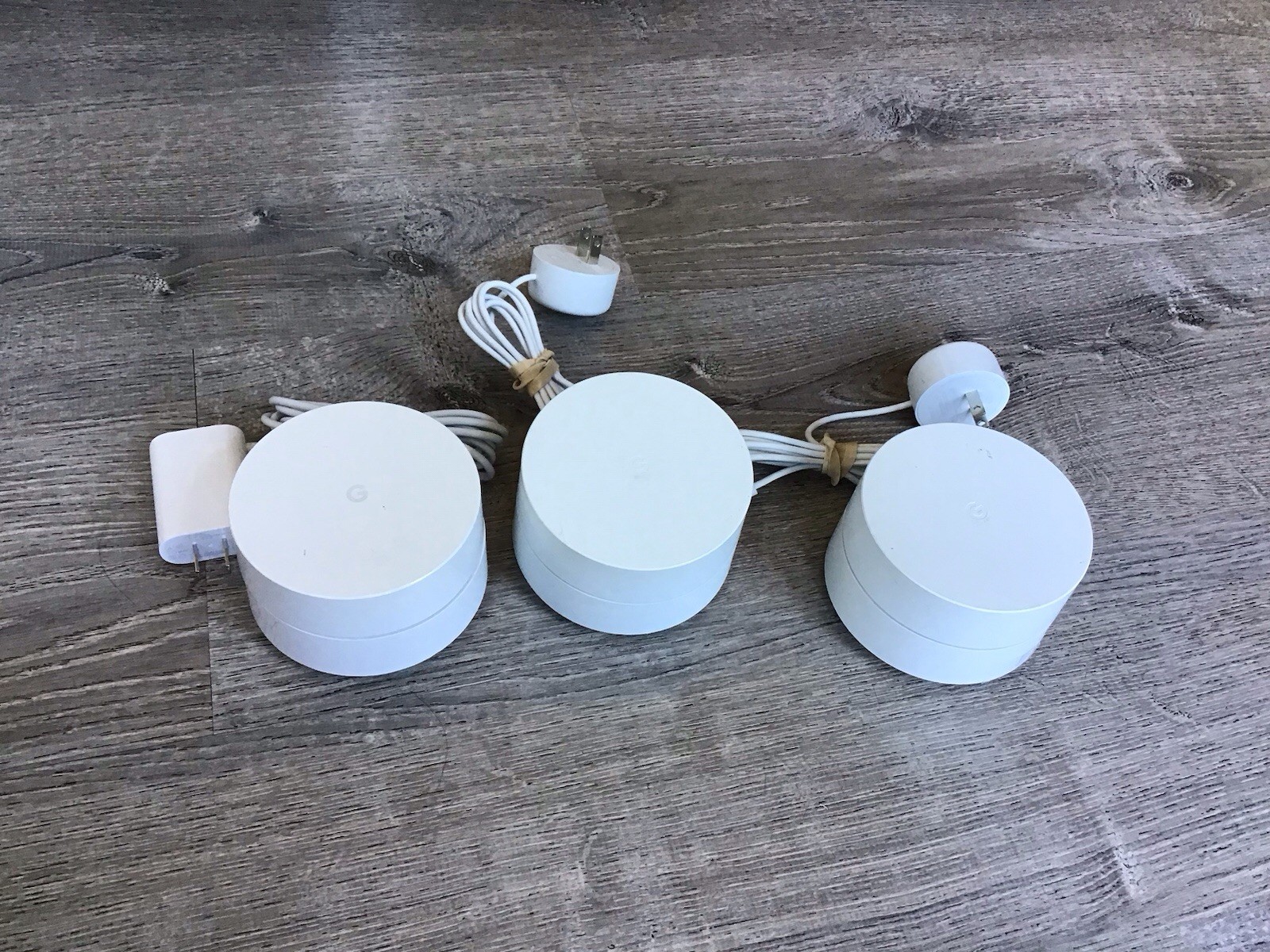 Google WIFI Access Point Router GJ2CQ WIFI Google Mesh w/ Power Cord X 3**