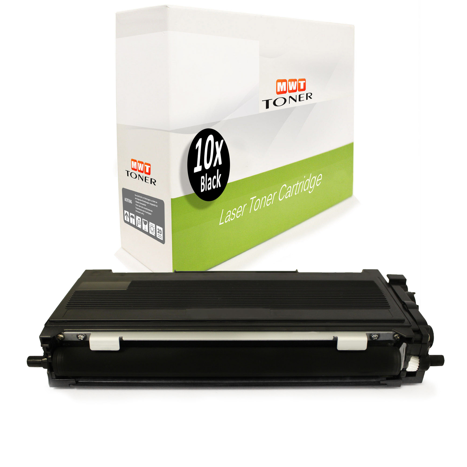 10X MWT Cartridge XXL Compatible With Brother HL-2130-R HL-2135-W HL-2132-R