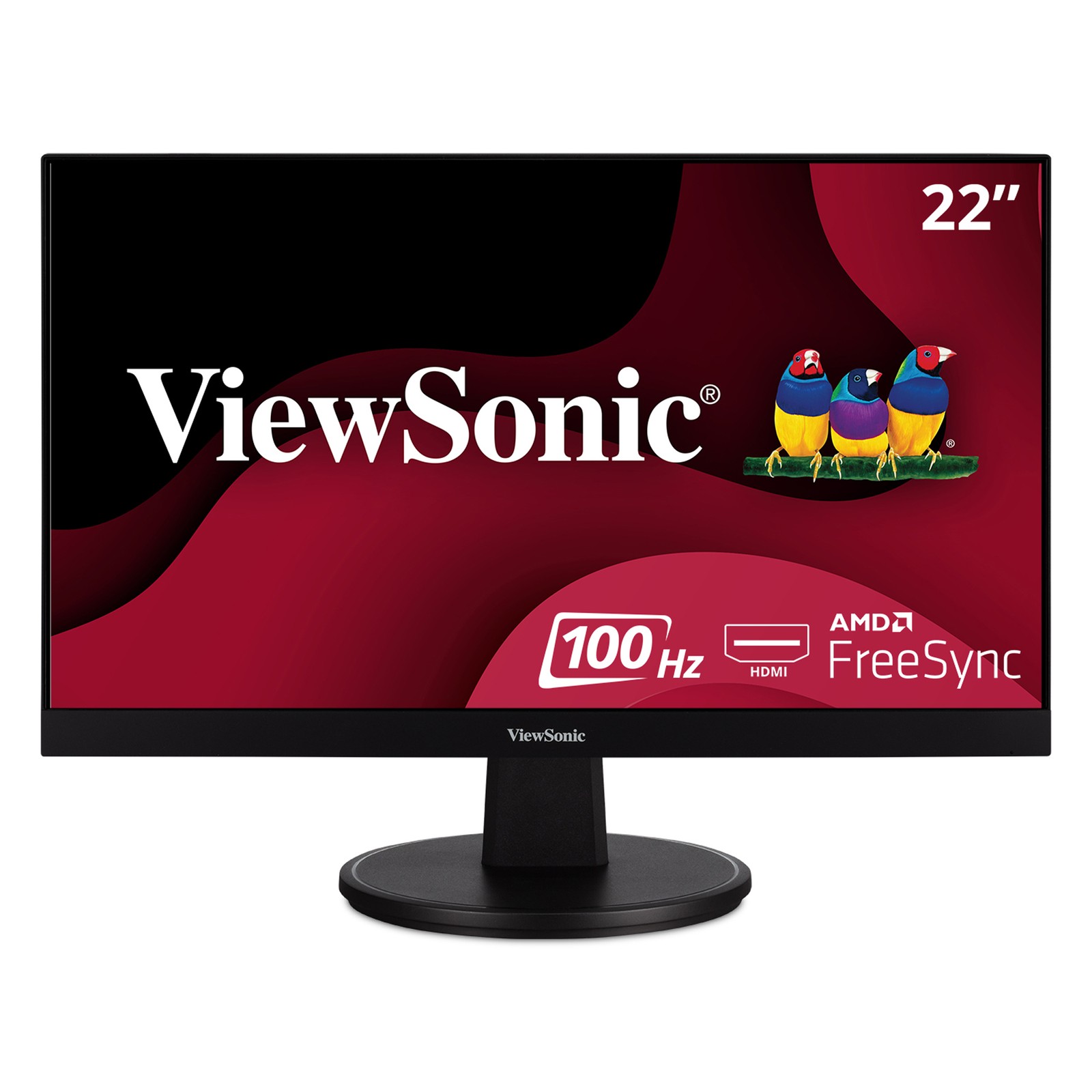 ViewSonic Full HD 1080p Monitor VA2247-MH 22", AMD FreeSync