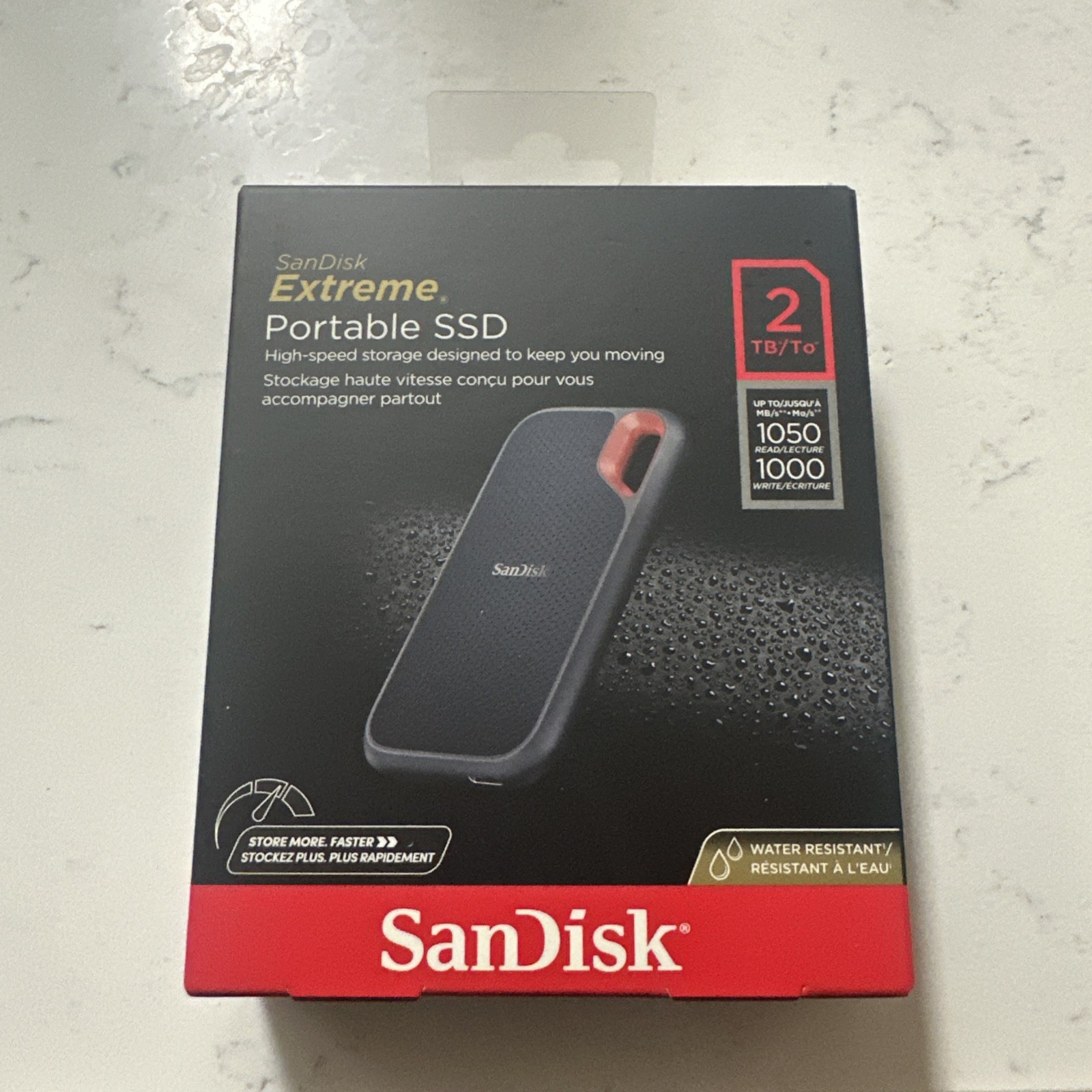 SanDisk Extreme Portable External SSD 2TB 1050MB/s