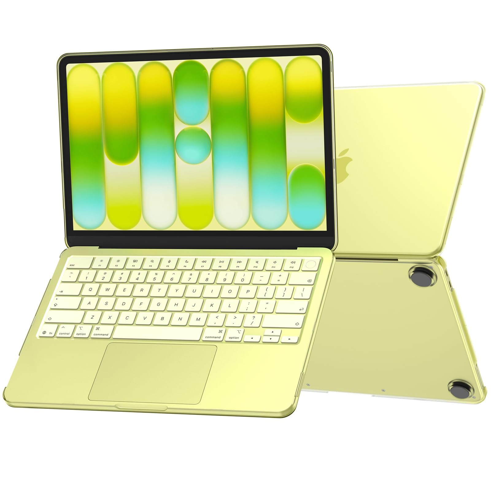 Soonjet Hard Shell Case for MacBook Neo 13 Inch 2026 A3404 Matte Citrus