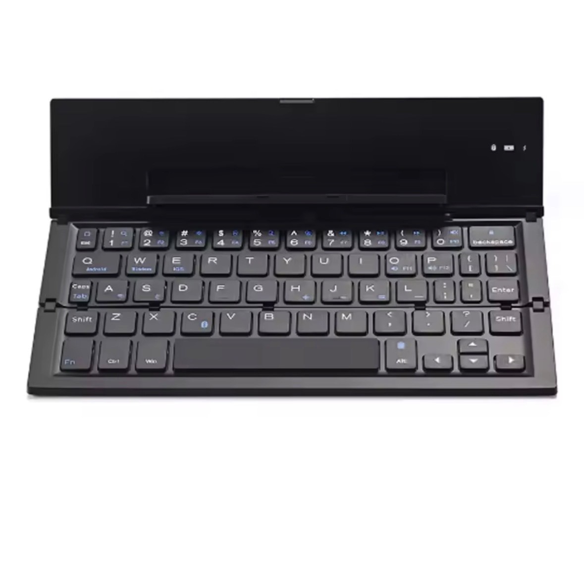 Bluetooth Folding Keyboard Portable Wireless Foldable Keyboard for iOS Android T