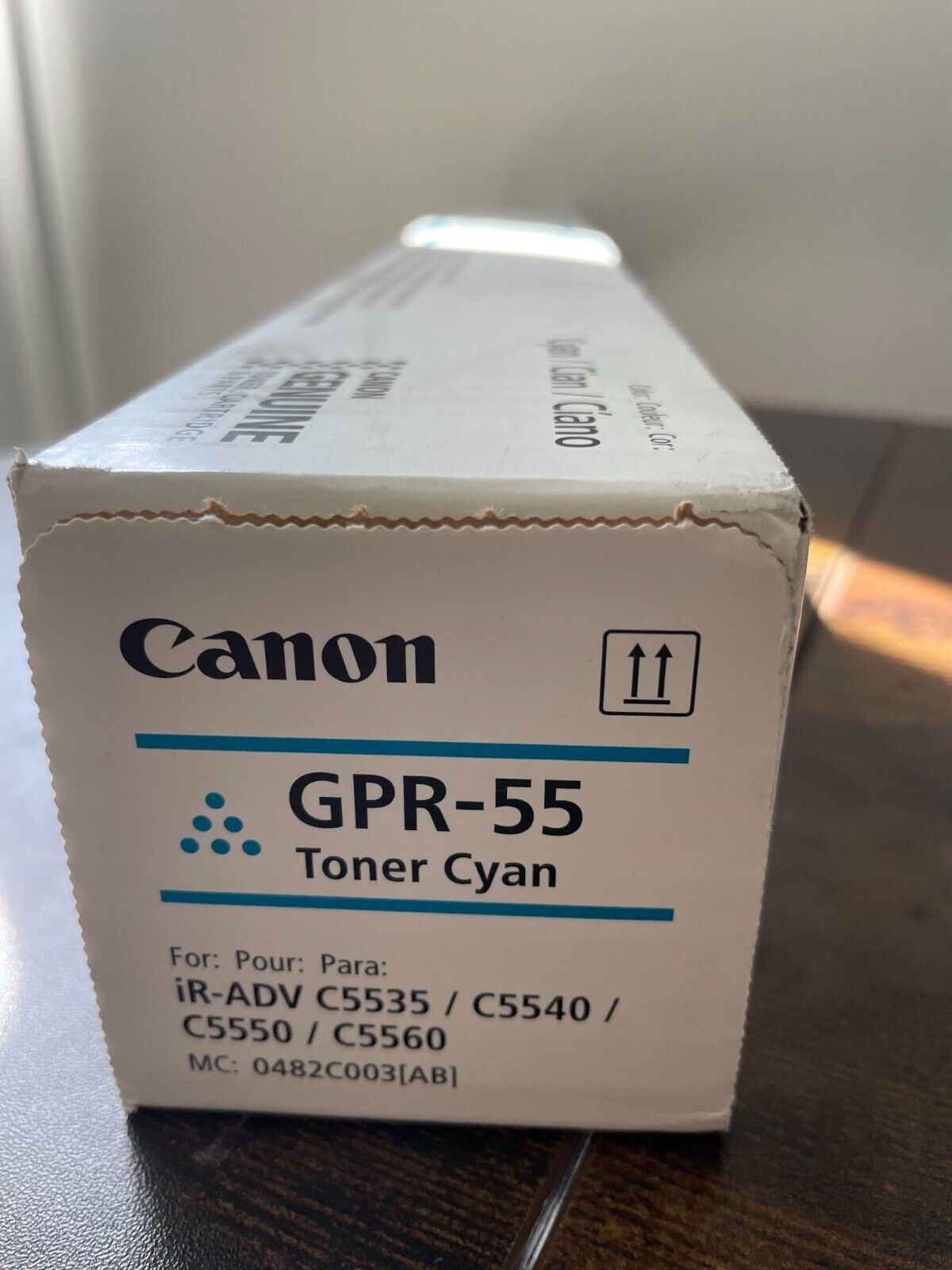 Genuine Canon GPR-55 iR-Adv C5535/ C5540/ C5550/ C5560 Cyan Toner Factory Sealed